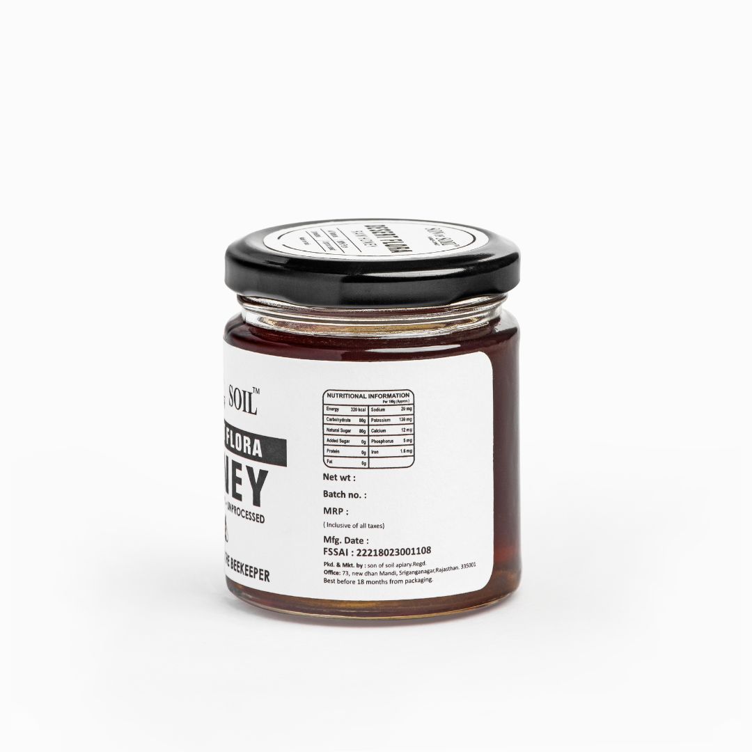 Desert flora honey 240 gram ingredients