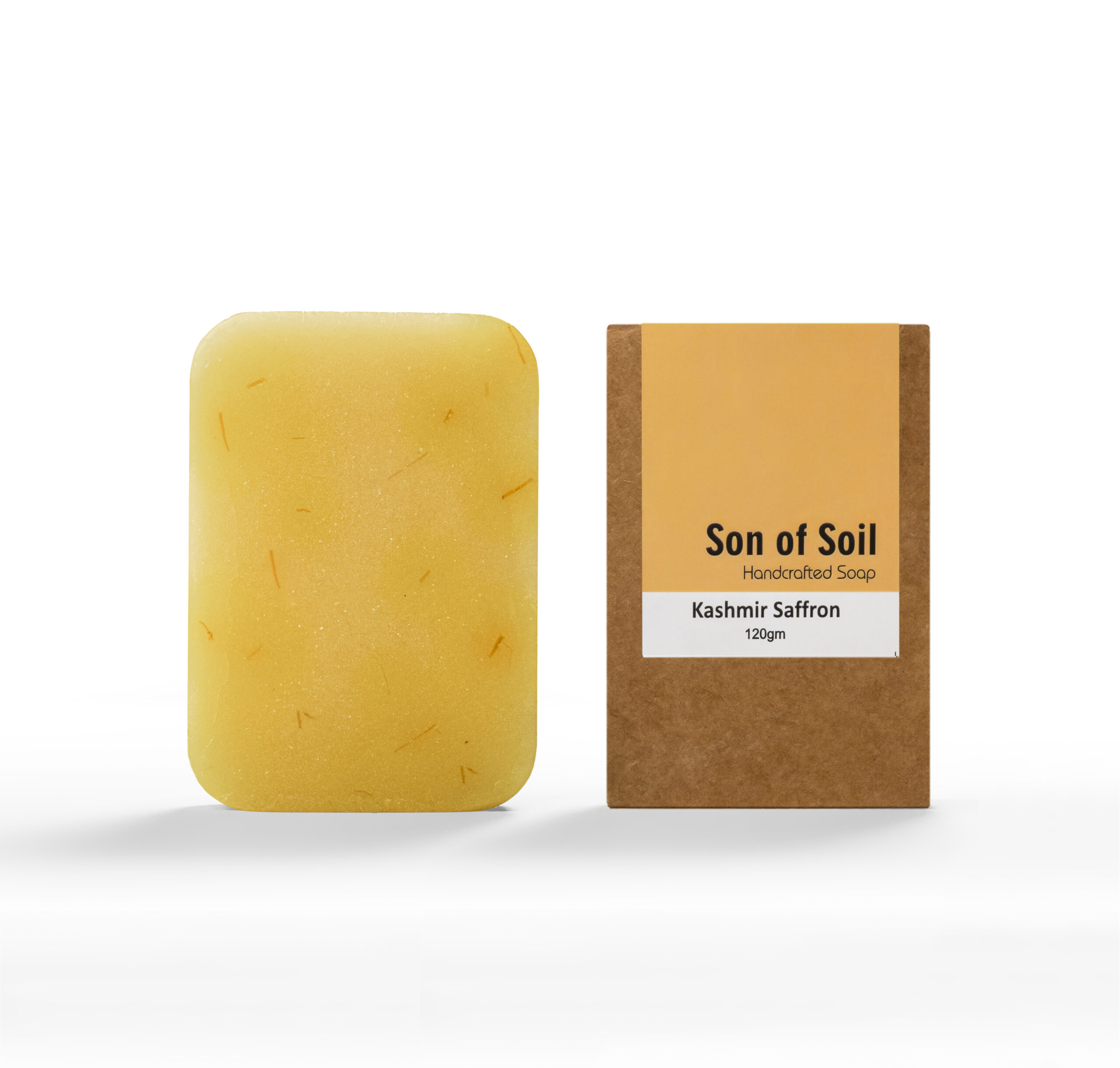 Kashmir Saffron Handcrafted Soaps | Pack of 3