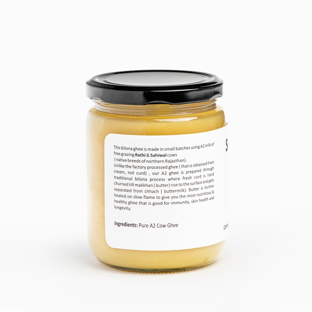A2 Bilona Cow Ghee | Hand Churned from Curd ( 500 ml ) - Image 3