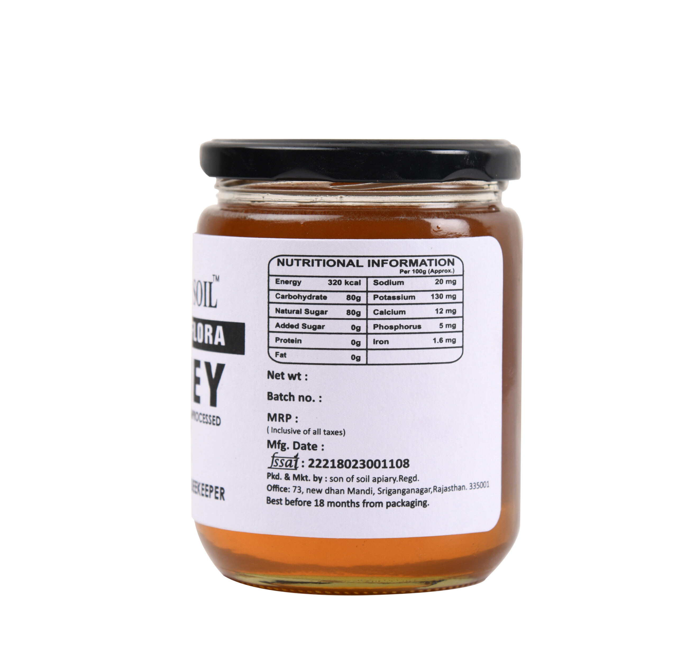 Desert Flora Honey | Raw and Unprocessed ( 665 gm ) - Image 2
