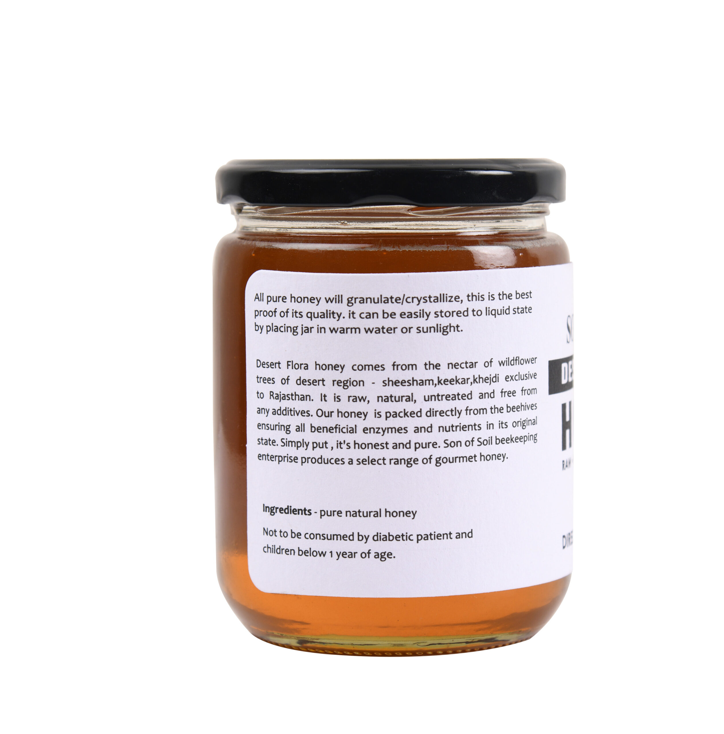 Desert Flora Honey | Raw and Unprocessed ( 665 gm ) - Image 3