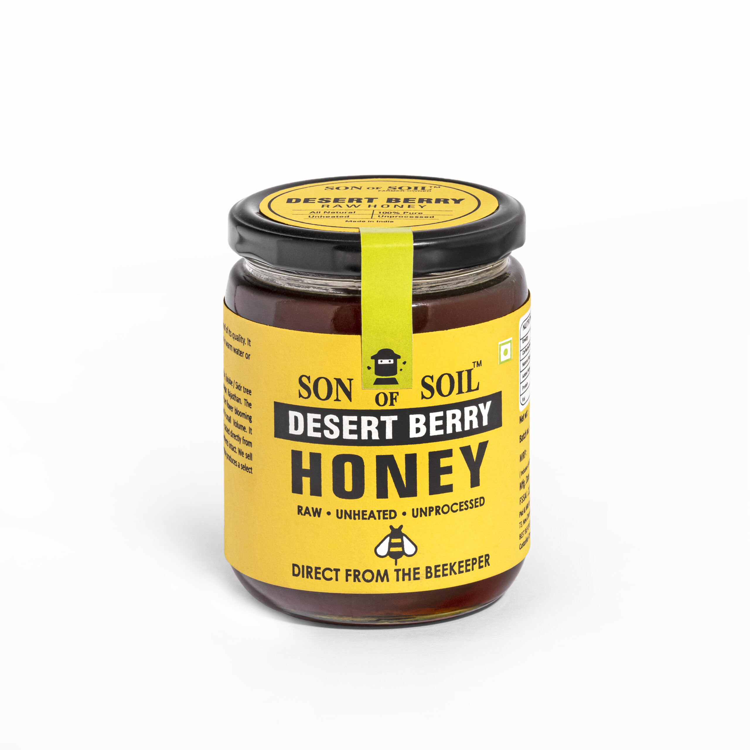 Desert Berry Honey | Raw and Unprocessed ( 665 gm )