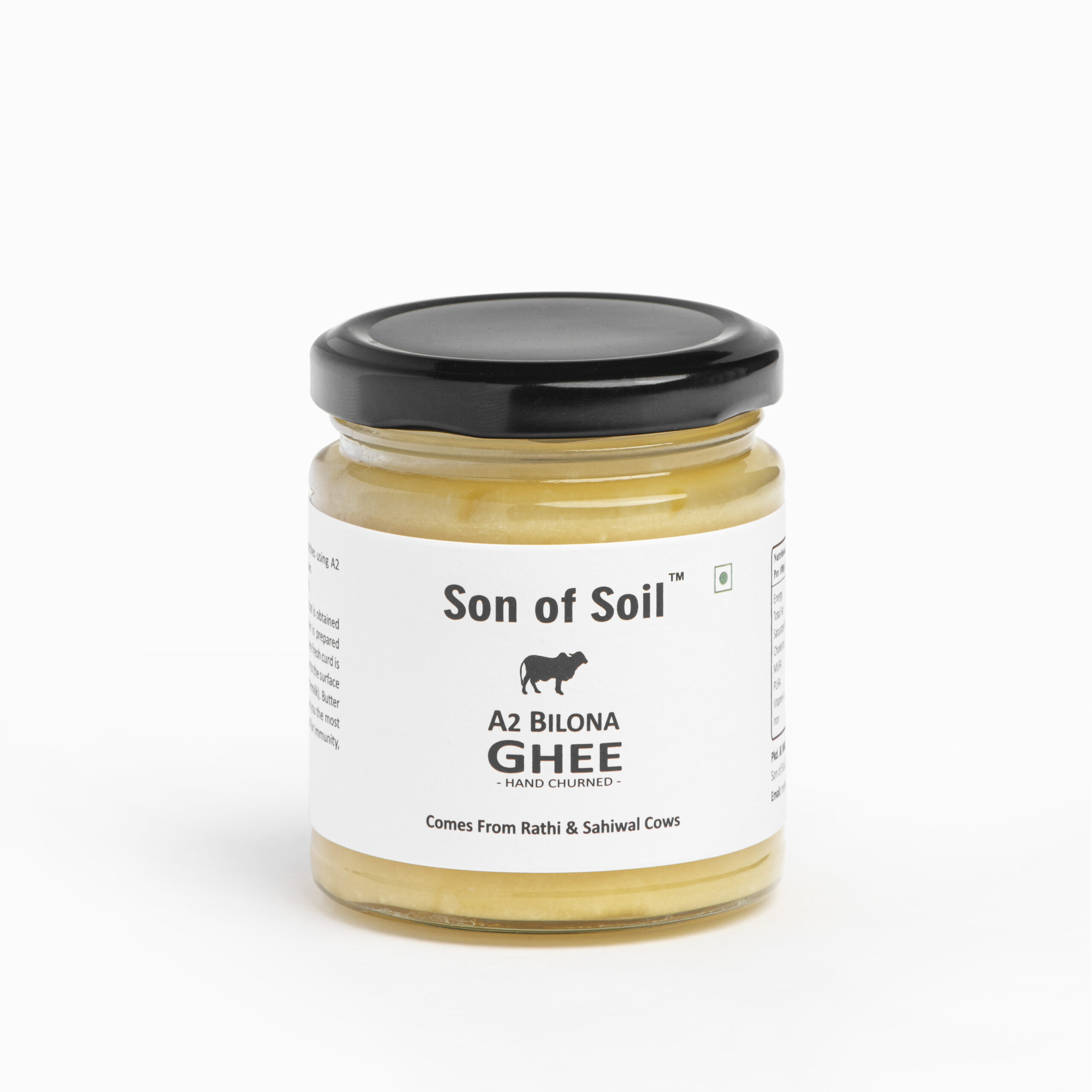 A2 Bilona Cow Ghee | Hand Churned from Curd ( 200 ml )