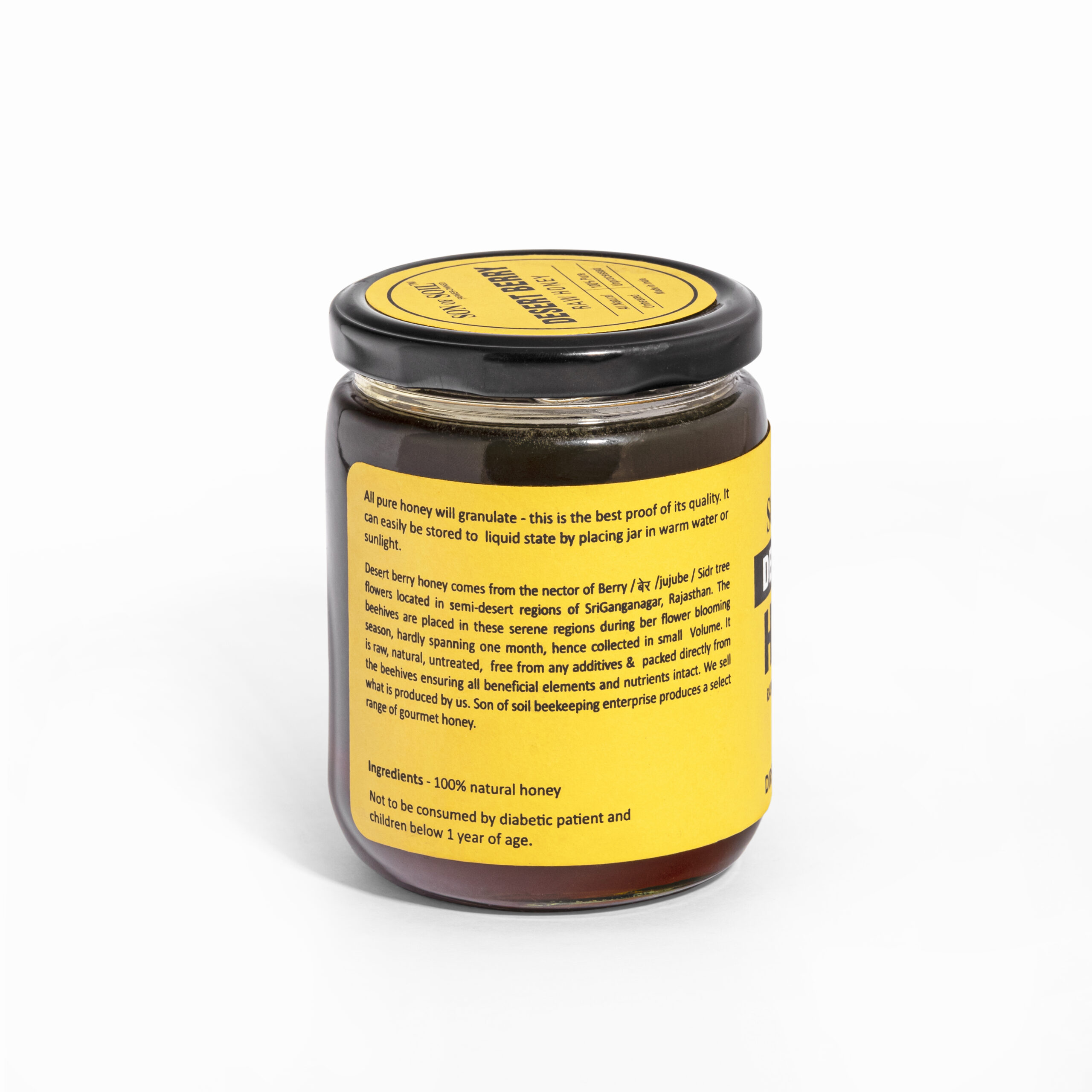 Desert Berry Honey | Raw and Unprocessed ( 665 gm ) - Image 3